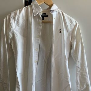 Ralph Lauren Slim Fit Long Sleeve Button Down